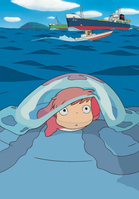 Ponyo on the Cliff by the Sea